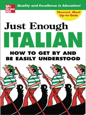 cover image of Just Enough Italian